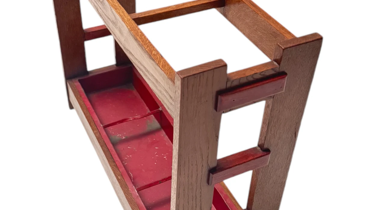 Art Deco Modernist Umbrella Stand by P.E.L. Izeren for De Genneper Molen, 1920s